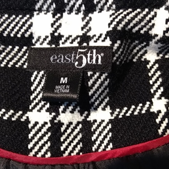 East 5th AVE crop hounds tooth jacket - Picture 8 of 8